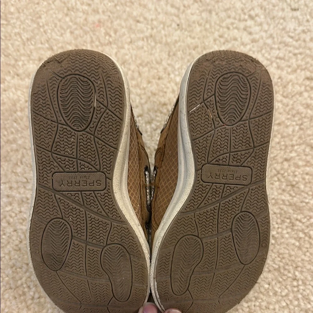 Sperry Kids Brown Boat Shoes